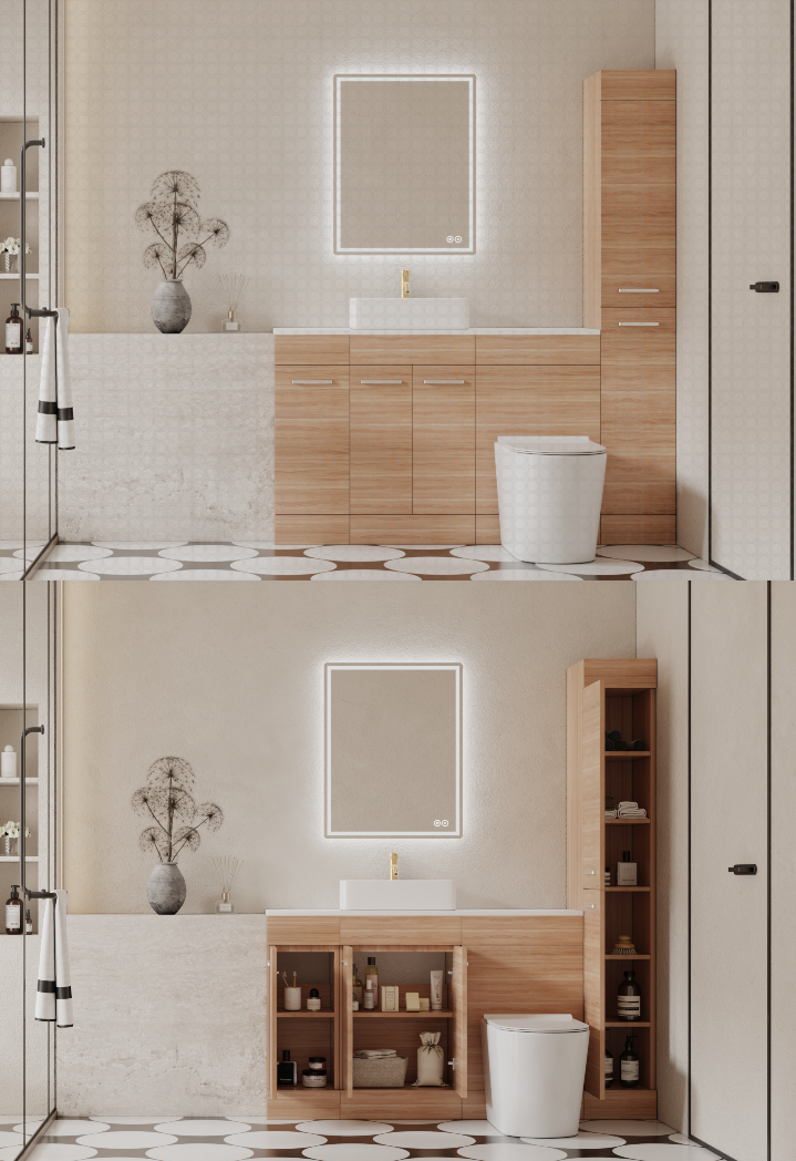 Waterproof Bathroom Furniture Image 412