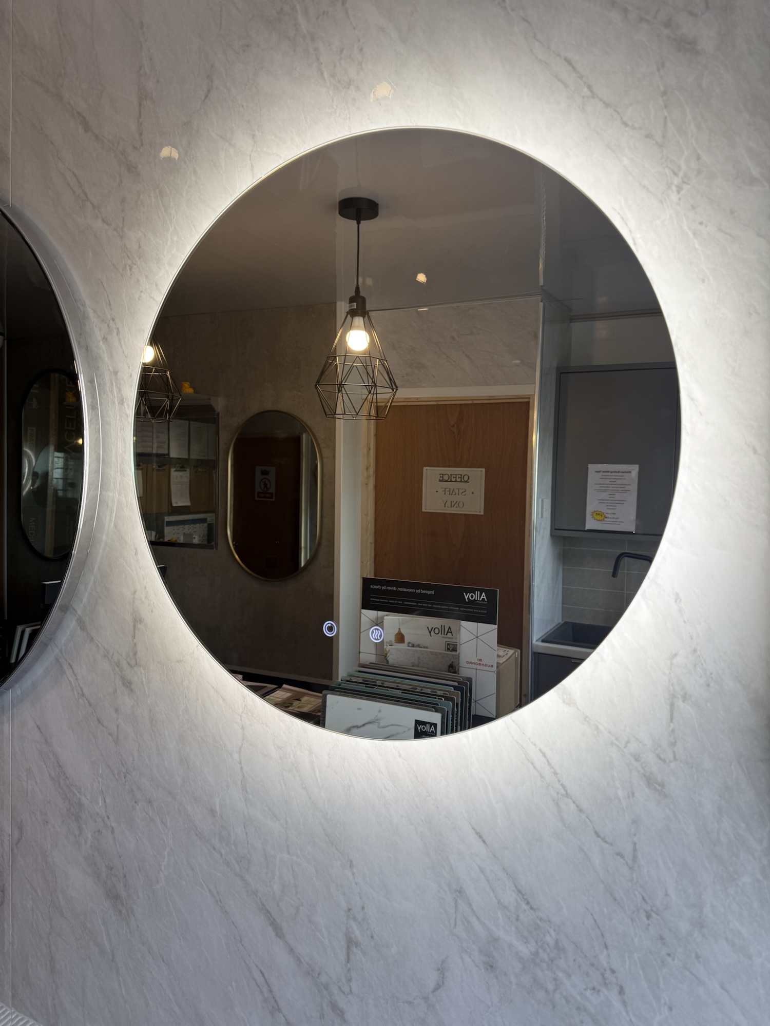 Tavistock mirror display 1