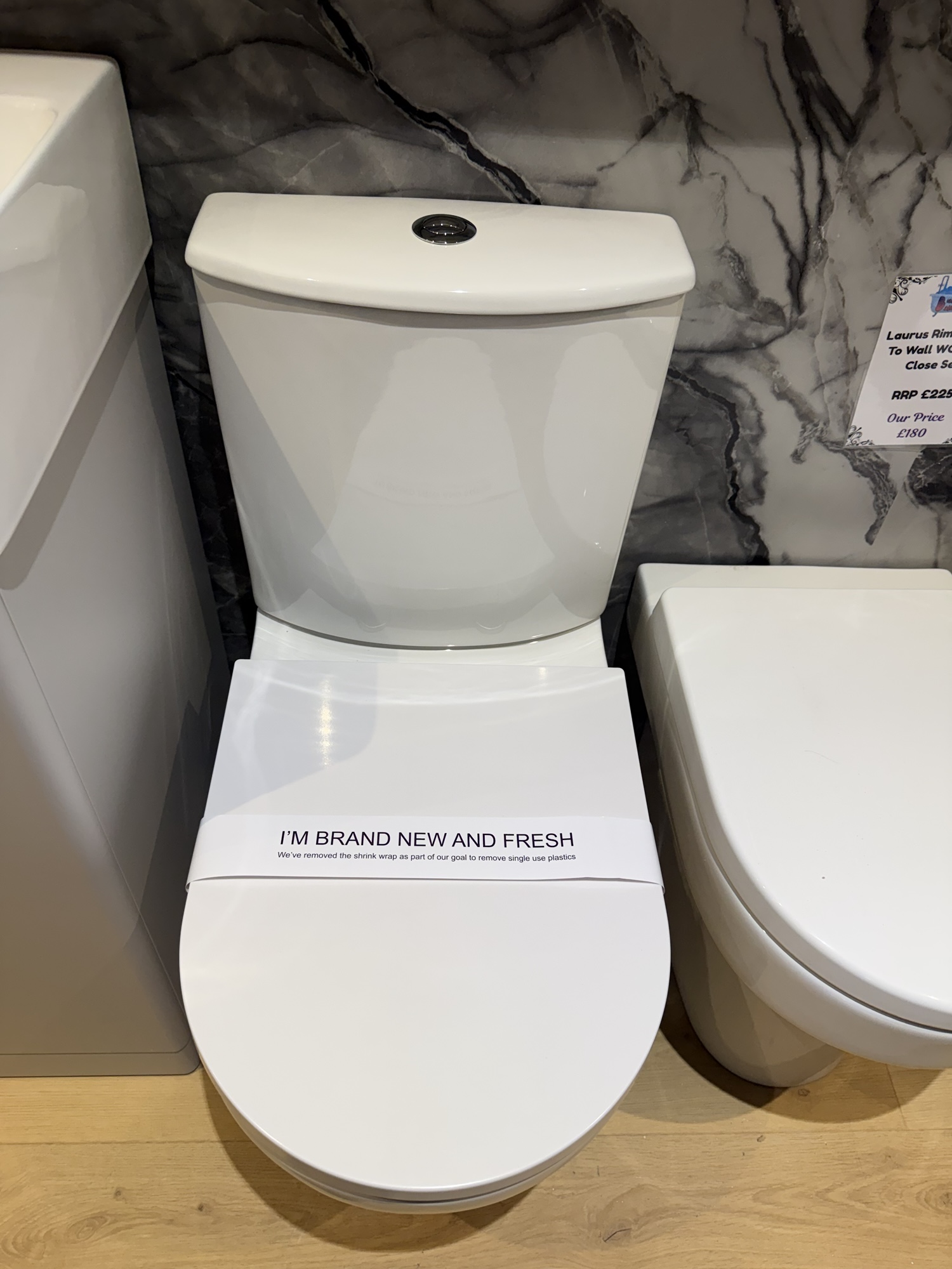 Levant WC installed